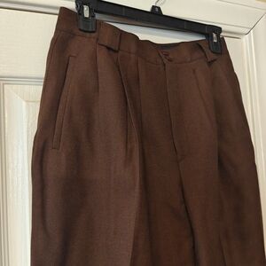 Elegant Brown Women's Trousers